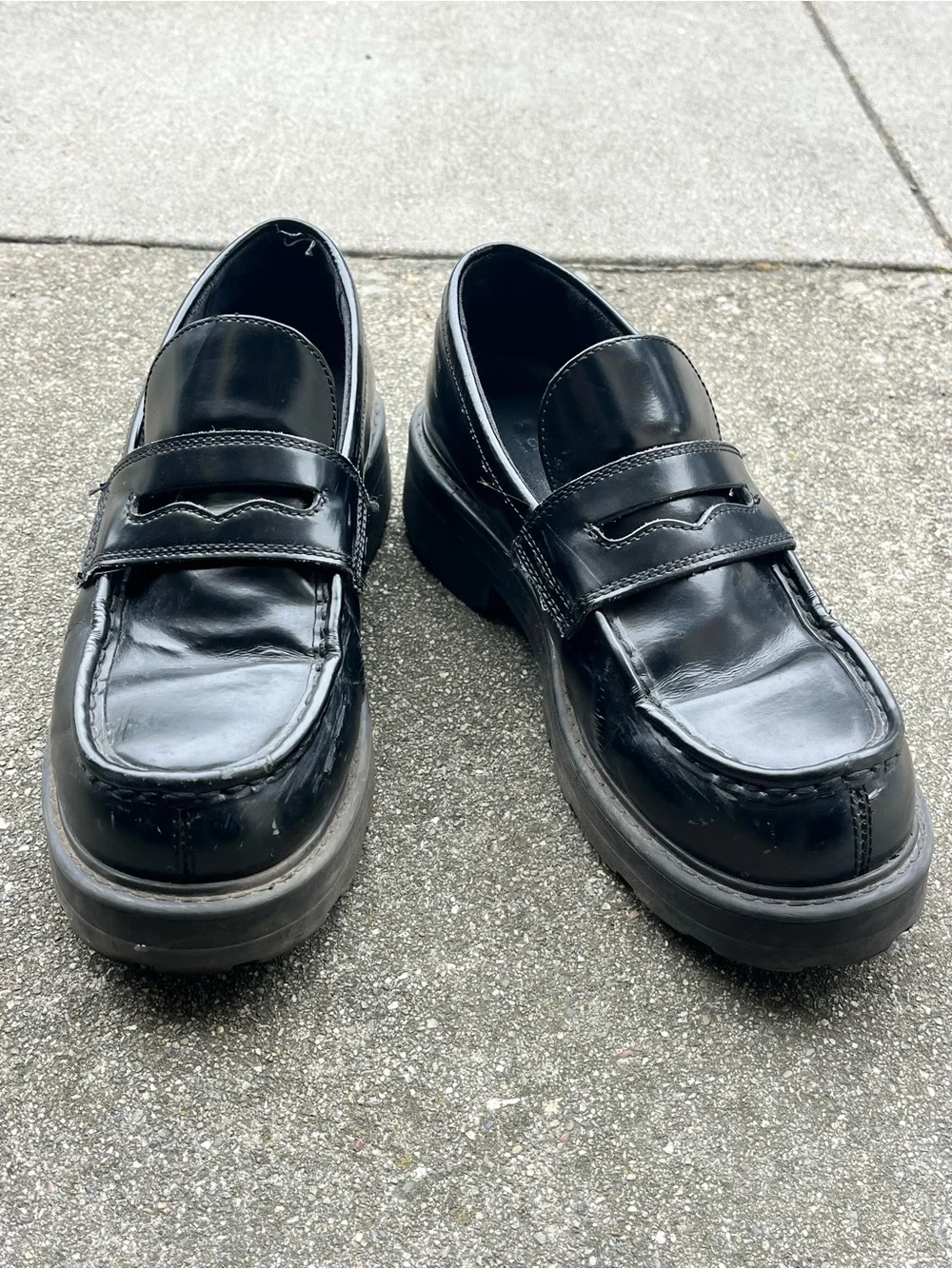 Vagabond Platform Loafers